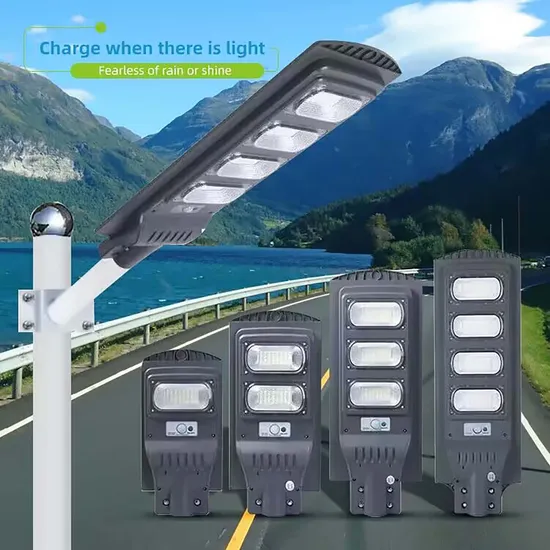 60W 90W 120W Integrated All in One Solar Street Light