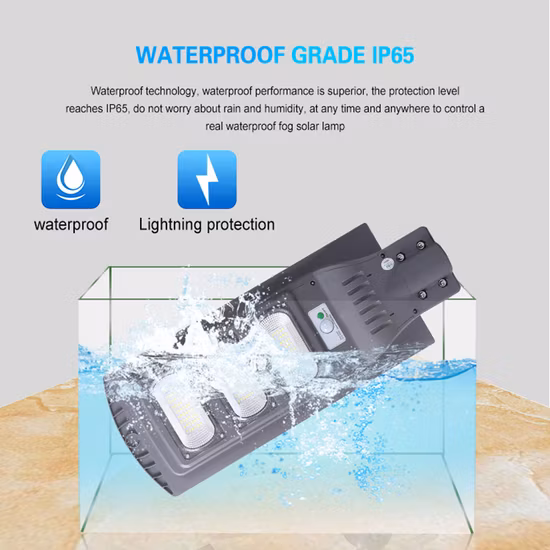 60W 90W 120W Integrated All in One Solar Street Light