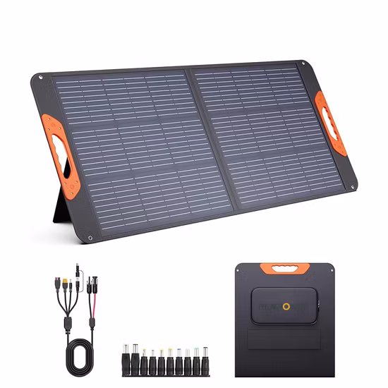 100W Foldable Portable Solar Charger with USB Output
