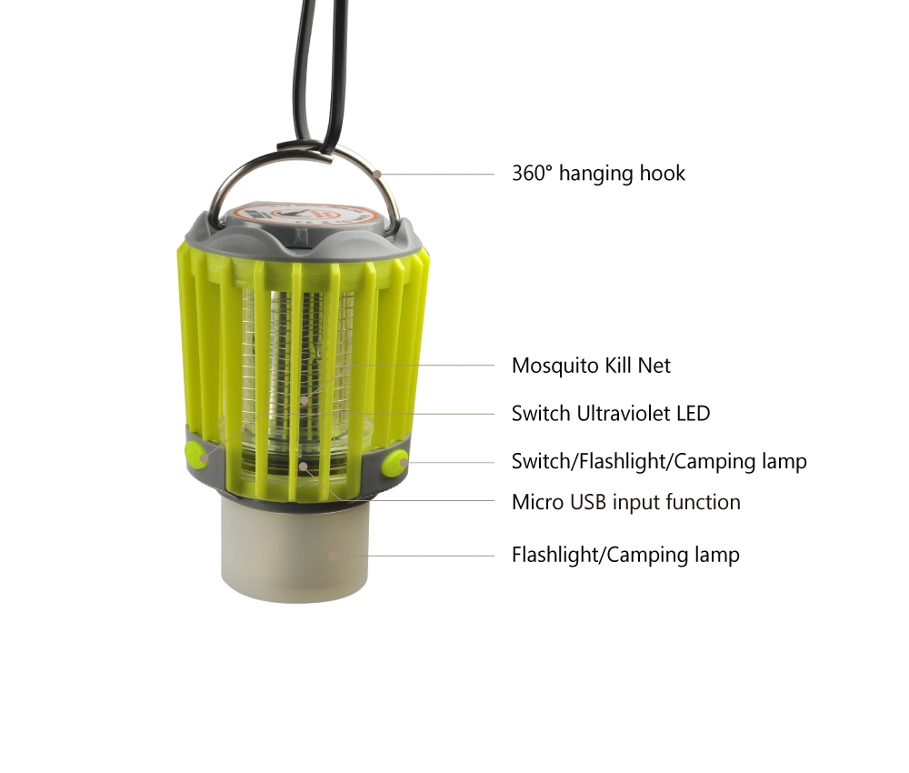 Solar Mosquito Killer Searchlight Tent Light