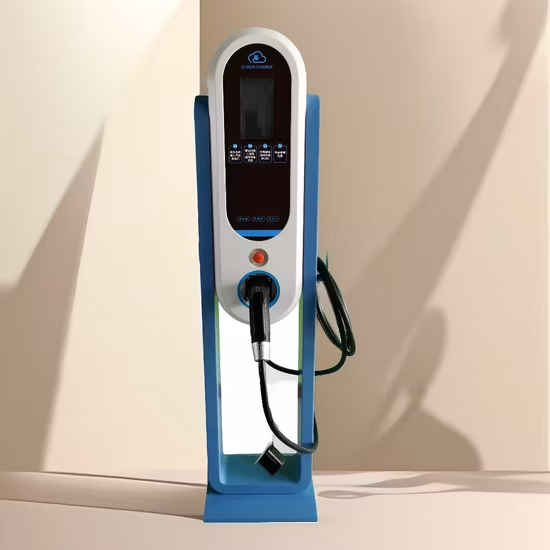 Chargeur AC 11 Kw pour station de charge de véhicule électrique WiFi ou 4G Smart Home Chargeur EV Point de station de charge de voiture avec Type1 Type 2