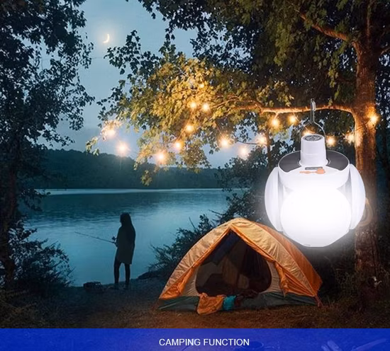Nouveau Design Solaire 4 Feuilles Pliant Camping Tente Ampoule lumière DC Charge Solaire Économie D'énergie Miniature Mini Highlight LED Ampoule Camping Lumière