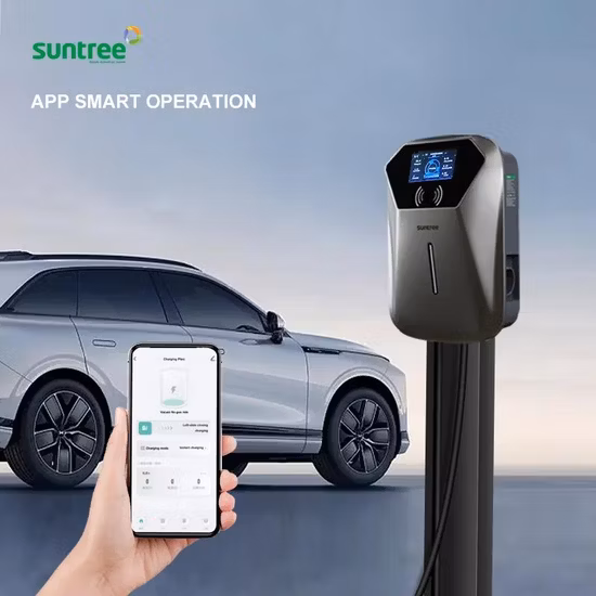 Fabricant Usine 1 Phase 32A 7kw AC EV Smart Ocpp1.6j EV Car Charger Wallbox avec WiFi APP