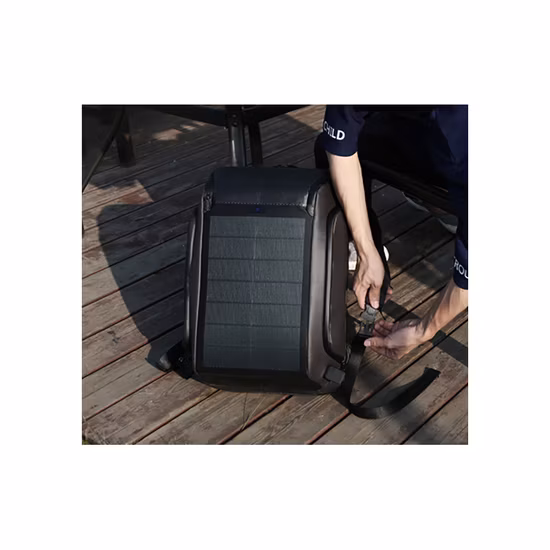 Hommes Smart Anti-Theft Backpack School Bag Sacs à dos solaires Anti-Theft Laptop Backpack