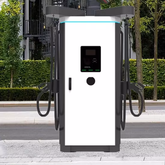 Station de recharge EV pour station de recharge EV publique Businss avec double pistolets