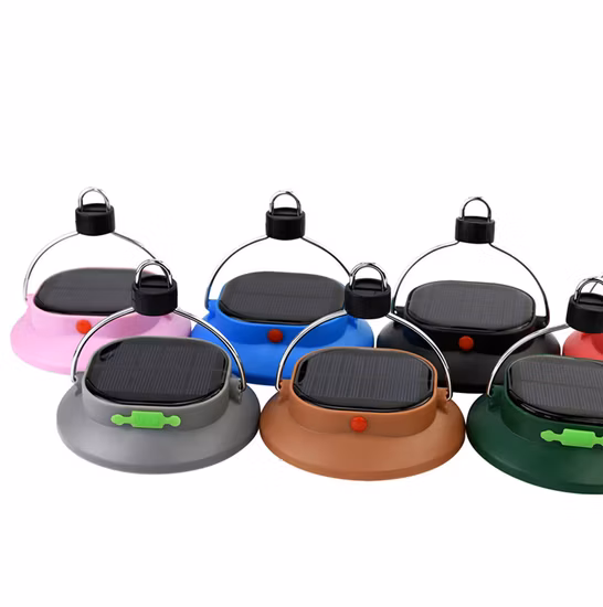 L'ODM portatif solaire léger d'OEM de la tente solaire LED facile portent pour le camping de voyage