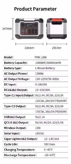 Prix ​​de gros du fabricant de la Chine batterie au lithium tout-en-un hors réseau générateur d'énergie solaire à vendre